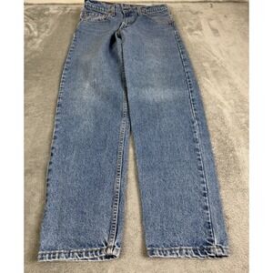 Vintage 90s Levis 550 Relaxed Fit Tapered Leg Jeans Men's Size 32x32 Blue